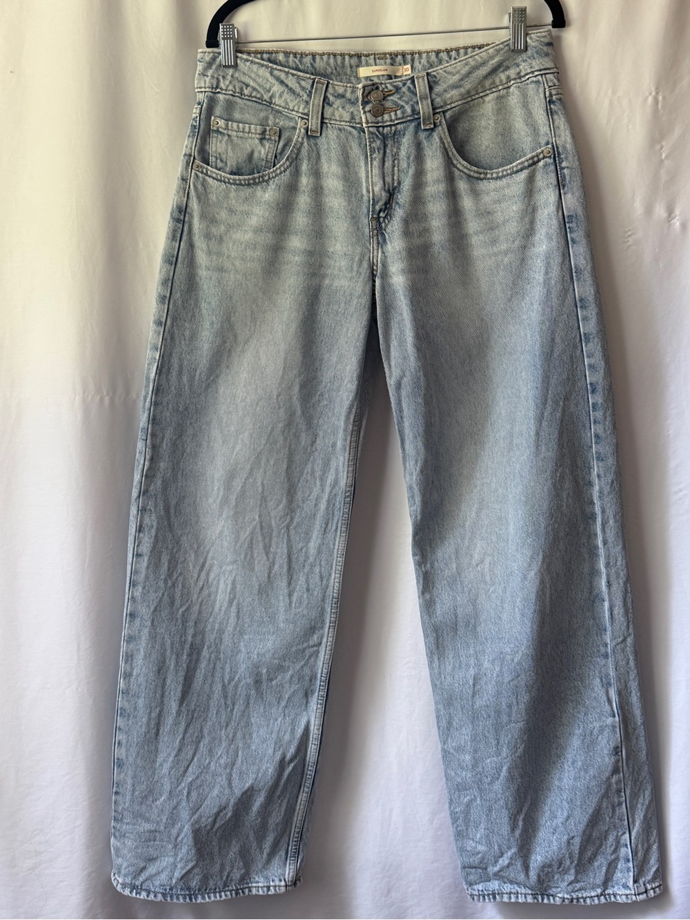 Levi’s Superlow Baggy Jeans Light Wash